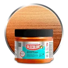Эмаль акриловая универсальная OLECOLOR перламутровая бронза 100г