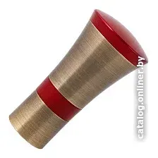 Наконечник для карниза АС ФОРОС Люксор D25 (антик/красный)