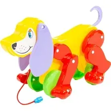 Развивающая игрушка Полесье Собака-каталка Боби 5434