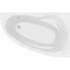 Ванна Bonito Home Emilia 140x90 R BH-EM-103-140P/St+BH-EM-140L/P (с ножками и экраном)