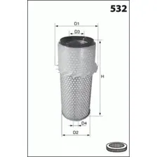 Фильтр воздушный MECAFILTER EL3827