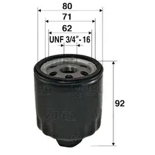 VALEO 586009 Масляный фильтр для SKODA (Шкода)
