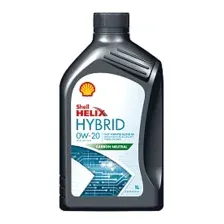Моторное масло Shell Helix Hybrid 0W20 (1л)