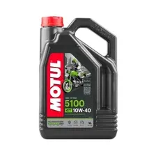 Масло четырехтактное 10W40 полусинтетическое MOTUL 5100 4T 4 л (112125)