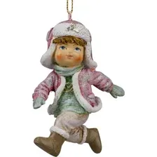 Елочная игрушка Erich Krause Decor. Мальчик в ушанке / 64516