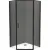 Душевой уголок BelBagno UNO-195-P-1-90-C-NERO