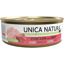 Unica Natura Консерва для кошек (Курица, говядина) 70 г
