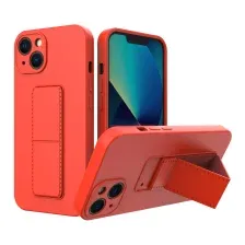 Чехол-накладка Bingo Stand для iPhone 13 (красный)