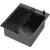 Кухонная мойка ARFEKA ECO AR мойка 450*500 POP-UP, роллер-мат, дозатор BLACK DECOR VOLCANIC ROCK