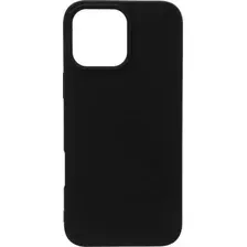 Чехол для телефона BoraSCO Microfiber Case для Apple iPhone 16 Pro Max 73689 (черный)