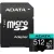 Карта памяти ADATA Premier Pro AUSDX512GUI3V30SA2-RA1 microSDXC 512GB (с адаптером)