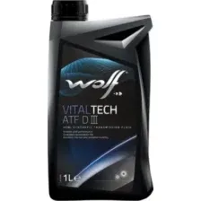 Трансмиссионное масло WOLF VITALTECH ATF DIII 1л 3006/1
