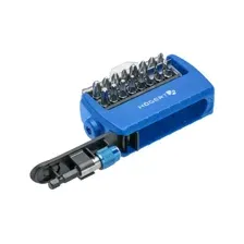 Набор бит с битодержателем 1/4, SL, PH, PZ, Torx, 17 шт HOEGERT HT1S401