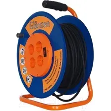 Удлинитель на катушке Glanzen EB-50-009