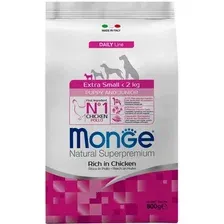 Сухой корм для собак Monge Daily Line Extra Small с курицей (800 г)