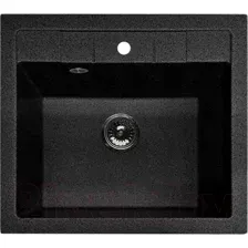 Мойка кухонная GranFest Quadro GF-Q561 (черный)