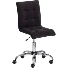 Кресло офисное Tetchair Zero флок (черный)