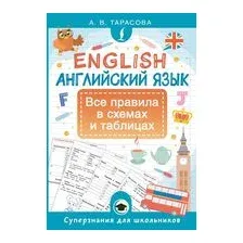 Английский язык. Все правила в схемах и таблицах