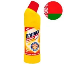 Универсальное чистящее средство Romax WC Лимонная свежесть (750мл)