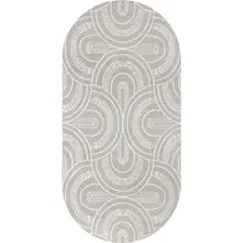 Ковер для жилой комнаты Safyun Bravo SN550-BEIGE-OVAL (1.6x2.3)