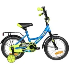 Детский велосипед Novatrack Vector 14 / 143VECTOR.BL5 (синий, разобранный, в коробке)