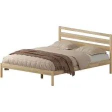 Кровать Домаклево Лето 160x200+В3+В3 (натуральный)