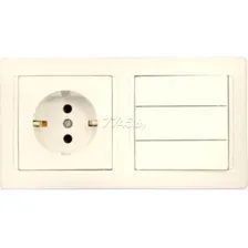 Розетка Bylectrica Стиль, 3В-РЦ-695B