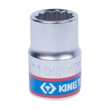 Головка торцевая двенадцатигранная 3/8" 11 мм KING TONY 333011M