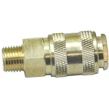 Фитинг FORSAGE Быстроразъем с клапаном нар резьба 3/8" F-BSE1-3SM (латунь)