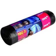 Пакеты для мусора York 180л (10шт)
