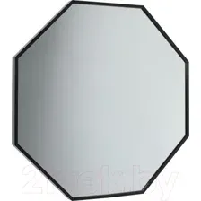 Зеркало AksHome Radiant 60x60 (черный)