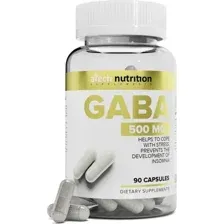 Комплексная пищевая добавка Atech Nutrition GABA 620мг (90 капсул)