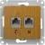 Розетка компьютерная Schneider Electric Glossa GSL000585 (дуб)