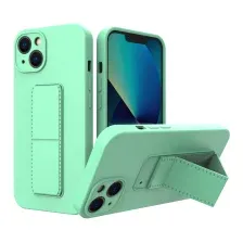 Чехол-накладка Bingo Stand для iPhone 13 (мятный)
