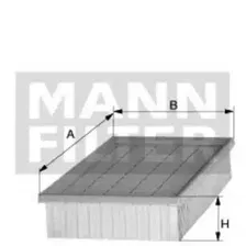 Фильтр воздушный MANN-FILTER C2682/1