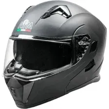 Мотошлем AIM JK906 906-008-XL (XL, черный матовый)