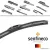 Щетка стеклоочистителя Senfineco F16-HY 18", гибридная с мультикреплениями Hybrid Multi Wiper Blade 18" 450мм