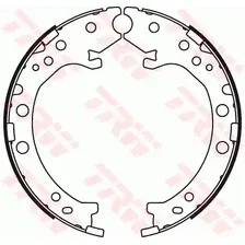 Тормозные колодки барабанные задняя ось TRW GS8789