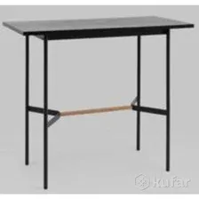 Барный стол Stool Group Knobb 120x60 (черный)