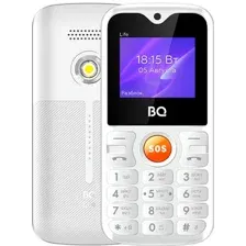 Кнопочный телефон BQ BQ-1853 Life (белый)