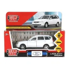 Автомобиль игрушечный Технопарк Lada Priora / PRIORAWAG-12-WH (белый)