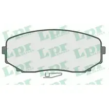 Тормозные колодки дисковые передняя ось LPR 05P1573