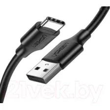 Кабель Ugreen US287 / 60116 (1м, черный)