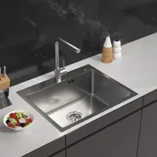 Кухонная мойка ARFEKA Eco AR 600*500 Satin Decor Volcanic Rock