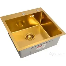 Кухонная мойка ARFEKA ECO AR мойка 500*500, роллер-мат, дозатор Gold