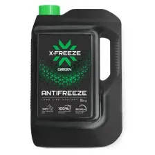 Антифриз X-FREEZE Green (зеленый), в п/э кан. 5 кг