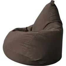 Бескаркасное кресло Mio Tesoro Груша-Elite XXL / E-130x85-1006 (шоколад)