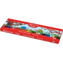 Пластилин BRAUBERG Магия цвета 103351 (24 цв)