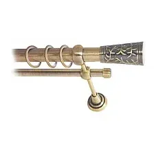 Карниз для штор Lm Decor Византия 066 2р гладкий 25/16мм (антик, 2м)