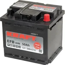 Автомобильный аккумулятор KRAFT EFB R (50 Ач)